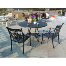 factory direct outdoor patio furniture cast aluminum garden wrought iron tables and chair